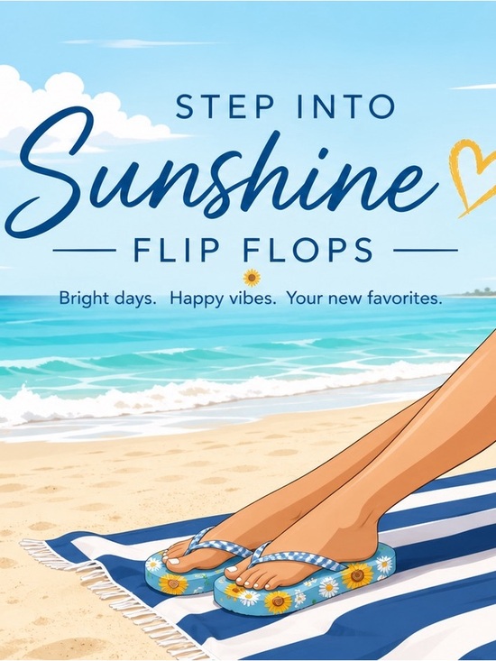 Vera Bradley Shoes - NWT Vera Bradley "Sunflower Sky" Flip Flops — Floral SunflowerSize Small (5–6) ·